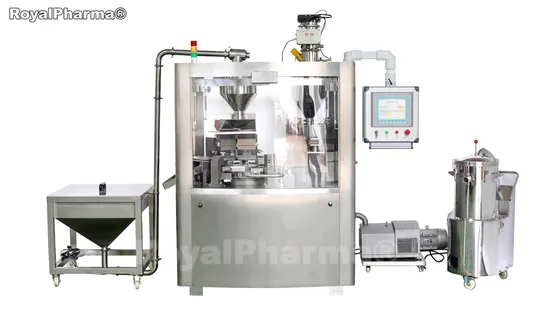 Pharmazeutische Pulver-Hartgelatine-rotierende automatische Kapselfüllmaschine (NJP-2500)